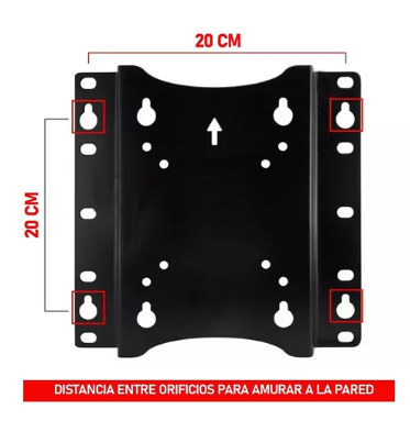 Soporte Nakan Fijo De 17" - 37"