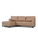 Sillon Esquinero Space 2 Modulos 2,50 X1,80 Lino Connect Camel
