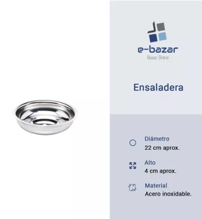 Ensaladera 22 Cm