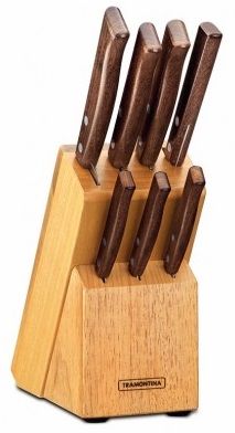 Tradicional Juego Cuchillos X 8 Piezas Y Taco