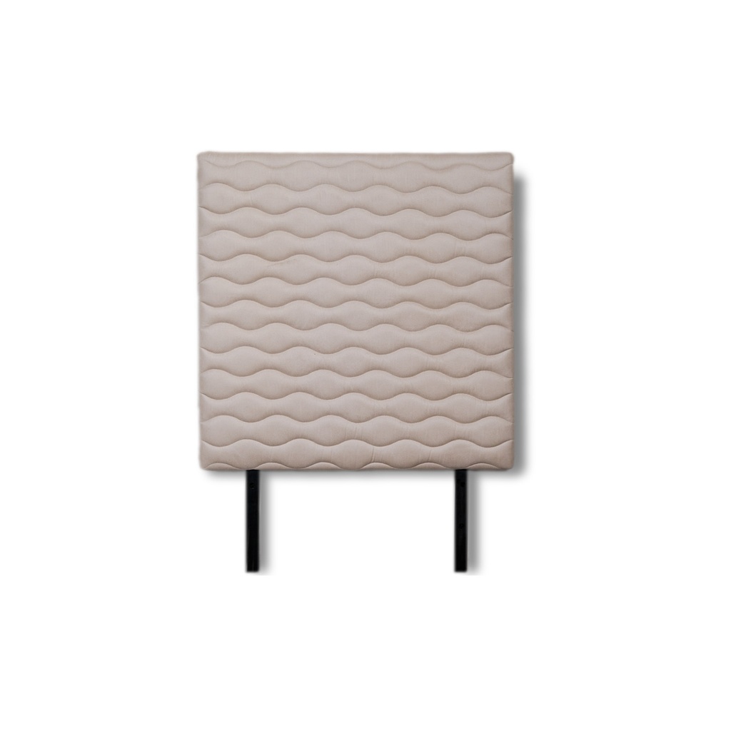 Respaldo Mat-Simple-160 Rc90-2 Gris Claro (Alpha 53)