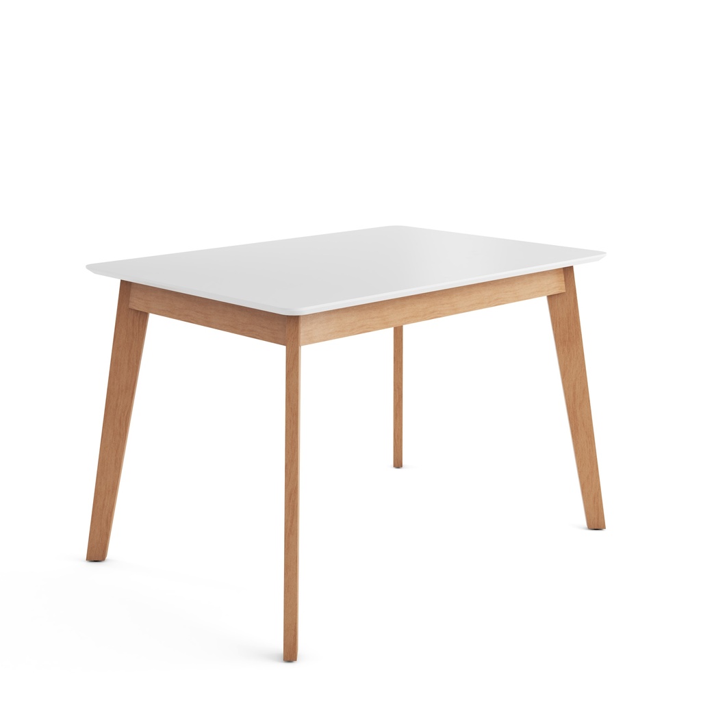 Mesa Hedda  1,30 Patas Roble/Tapa Blanca