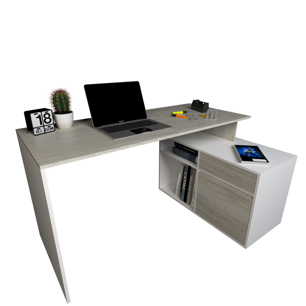 Escritorio de oficina Con Mueble Bajo Nevado Everest