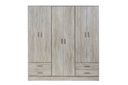 Placard Tana Piú 6ptas 4caj. 183x169.5x46.5xm