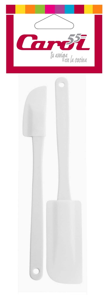 "D"- Espatula Goma, Set X 2, Bolsa