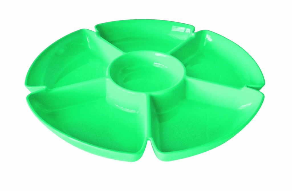 Copetinero Plastico Color 6 Bocasø32.5 Cm (1408)