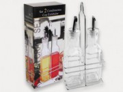 Condimentos Vidrio C/Exhib, Setx2 (3024)