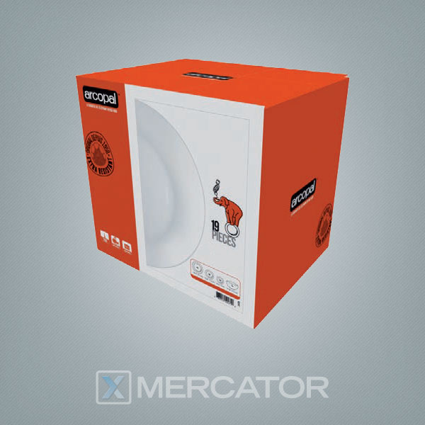 (D) Set 18 Piezas De Platos Adonie