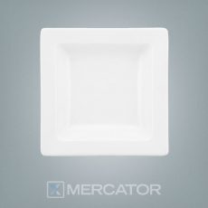 [7891361028245] Plato Hondo Nara 21 X 21 Blanco