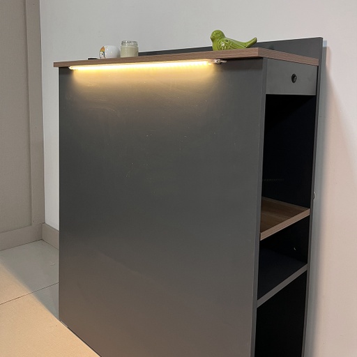 [539-GRI-SCO] Respaldo de cama con hueco 90cm supreme gris scotch