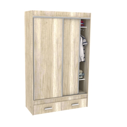 [522-CAR] Vestidor 2 Puertas 140X220